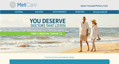 Desktop Screenshot of metcare.com